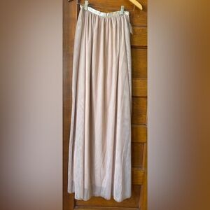 Windsor Cream Tulle Maxi Skirt